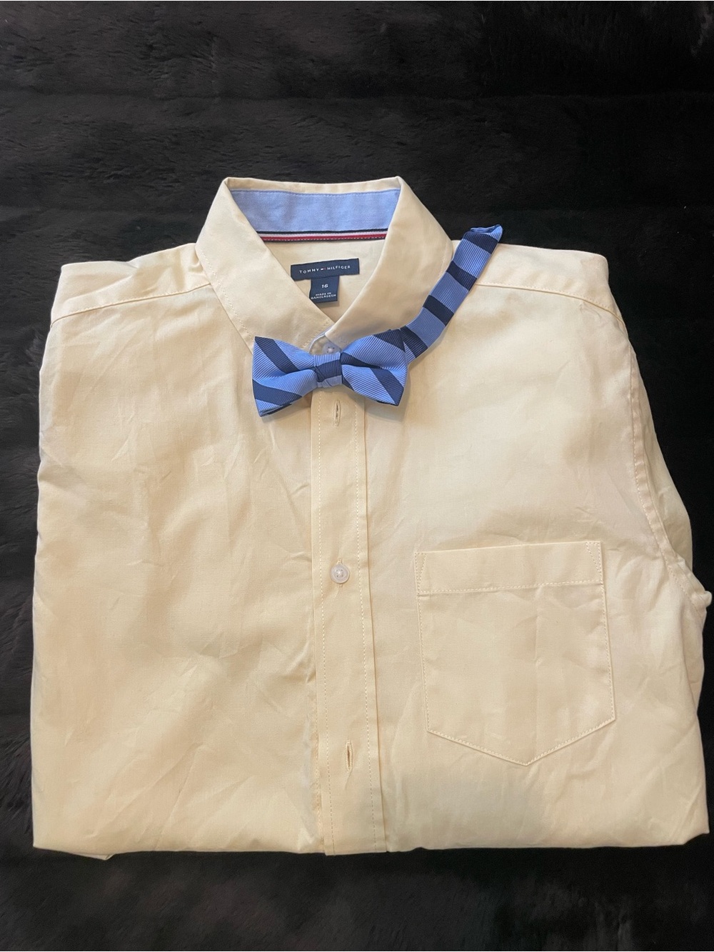 Tommy Hilfiger yellow button down